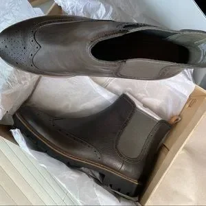 Mens size 13 Clark’s Batcombe Top Taupe Leather boot Clarks | Shoes | Mens Size 3 Clarks Batcombe Top Taupe  main image 2